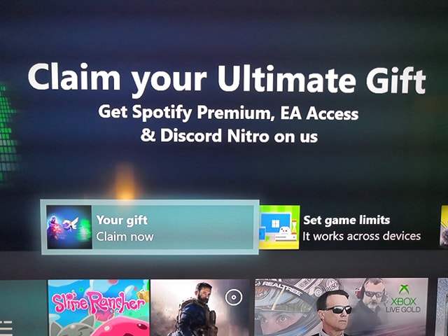 Xbox Free Spotify